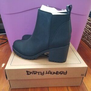 Women's Dirty Laundry Lido Lugged Chelsea Boots Size 9